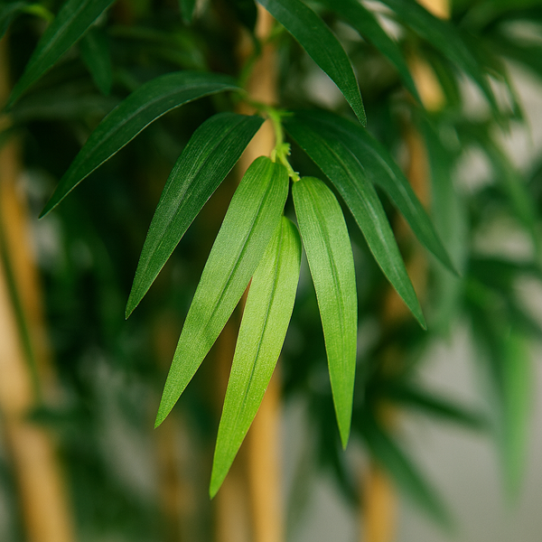 Artificial Bamboo Tree 4 ft Tall, Indoor Faux Bamboo, Realistic Fake Plant for Living Room Office Home Decor-Sona Casa