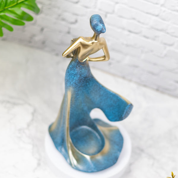 Decorative Bottle Holder, Blue Bottle Holder, Housewarming or Festive Gift by Sona Casa