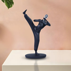 Martial Arts Statue, Athlete Sculpture Gift for Teens, Athletes, Bookshelf Decor 7 inch 25 cm by Sona Casa