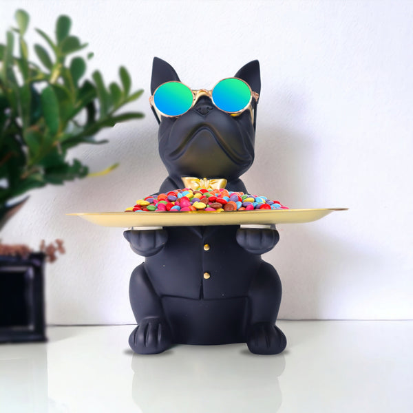 Creative Storage Tray, Cute Dog, Jewelry Holder, Kitchen Decor, Key Holder, Gift for Dog Lovers by Sona Casa