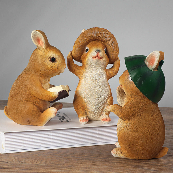 Charming Bunny Trio by Sona Casa